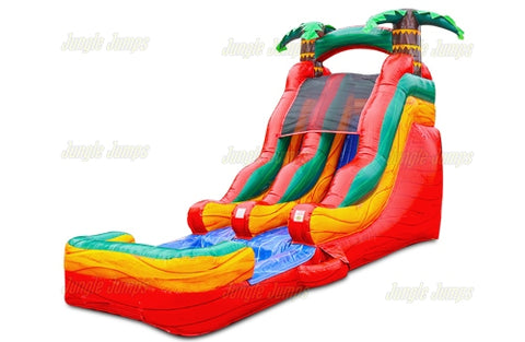 14  Fiery Tropical Water Slide