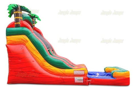 14  Fiery Tropical Water Slide