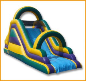 Inflatable 16′ Back Load Slide S030