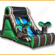 16′H Inflatable Double Lane Tropical Slide by Ultimate Jumpers