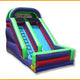 16′H Inflatable Front Load Single Lane Slide by Ultimate Jumpers