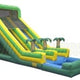 19'H High Jungle Palm Water Slide by Jungle Jumps