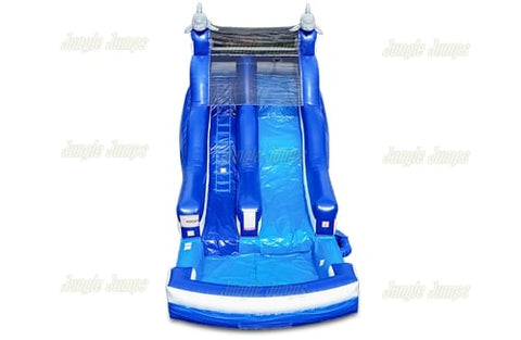 20'H Dolphin Water Slide by Jungle Jumps
