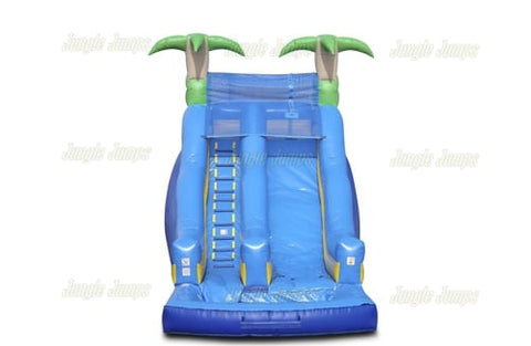 20'H Tropical Slide by Jungle Jumps