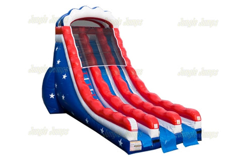 20 USA Wave Double Lane Slide