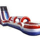 22'H USA Wet only Run N Splash by Jungle Jumps