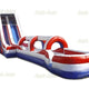 22'H USA Wet only Run N Splash by Jungle Jumps