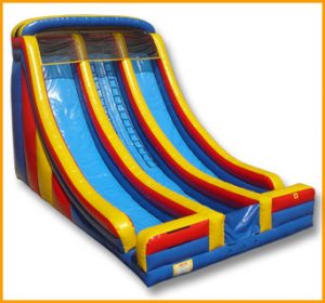 Inflatable 24′ Double Climber Slide S051