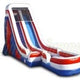 24'H USA Slide with Pool by Jungle Jumps