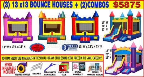 3 Bounce and 2 Combos Special