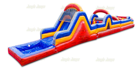 60 feet Marble Multi Color Course