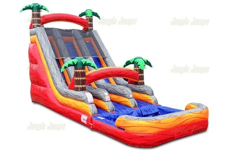 20'H Amazon Palm Slide by Jungle Jumps