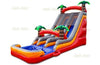 Image of 20'H Amazon Palm Slide by Jungle Jumps