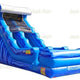 18'H Aqua Tide Wave Splash Pool Slide by Jungle Jumps