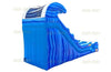 Image of 18'H Aqua Tide Wave Splash Pool Slide by Jungle Jumps