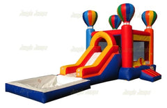 15' H Balloons Wet/Dry Combo by Jungle Jumps