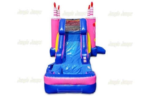 16'H Birthday Cake Wet/Dry by Jungle Jumps