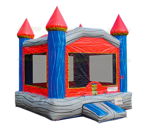 Inflatable Bounce Houses Blazing Rock Bounce House is an inflatable bounce house for sale and customization options available, Buy yours today.