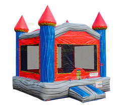 Inflatable Bounce Houses Blazing Rock Bounce House is an inflatable bounce house for sale and customization options available, Buy yours today.
