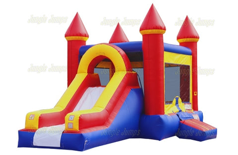 Blue & Red Castle Combo by Jungle Jumps