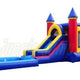 Blue & Red Combo with Pool by Jungle Jumps