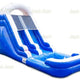 14'H Blue Water Slide by Jungle Jumps