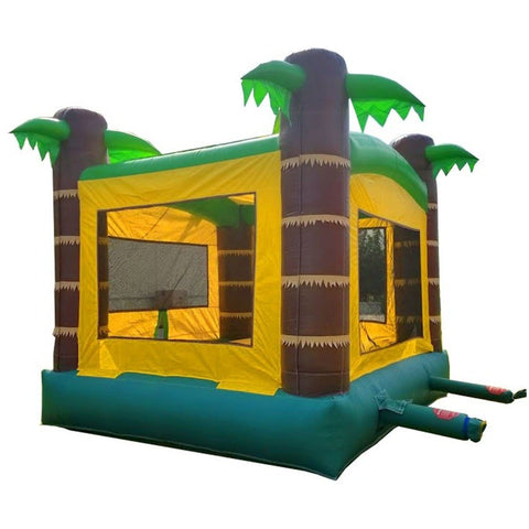 Rental Lite Tropical Bounce House with Blower