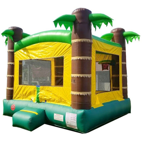 Rental Lite Tropical Bounce House with Blower