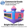 Image of Junior Pink Castle Indoor Bounce House with Blower