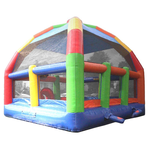 22' x 22' Big Bubba Giant Rainbow Bounce House with Blower