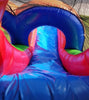 Image of Kids Modern Rainbow Water Slide Bounce House Combo with Blower