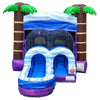 Image of Kids Tropical Water Slide Bounce House Combo with Blower