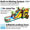 Image of Save on Inflatable Water Slide Bounce House Combo with Blower