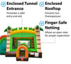 Image of Mega Tropical Water Slide Bounce House Combo with Blower