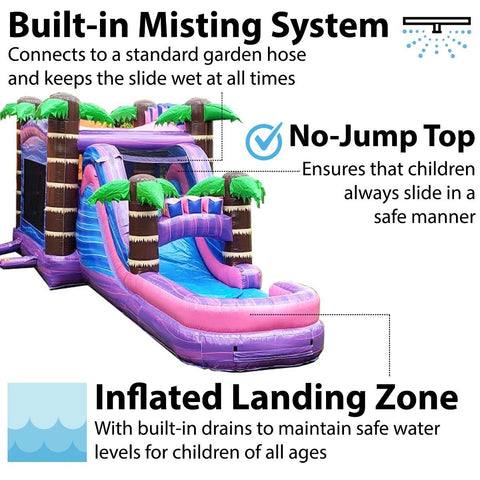 Buy Inflatable Water Slide Bounce House Combo with Blower