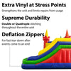 Image of Buy Modular Modern Rainbow Commercial Inflatable Water Slide Bounce House Combo with Blower