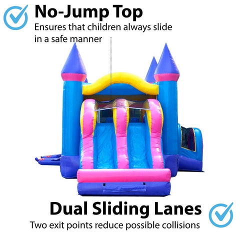 Buy Bounce House Near Me Kids Inflatable Bouncy Castle with Slide