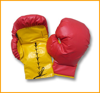 Inflatable Boxing Gloves by Ultimate Jumpers