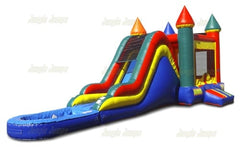 15' H Castle Combo with Pool III by Jungle Jumps
