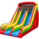 18'H Cheerful Double Lane Slide by Jungle Jumps