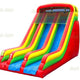 18'H Cheerful Double Lane Slide by Jungle Jumps