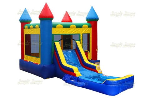 Colorful Combo with Pool by Jungle Jumps