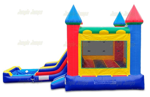 Colorful Combo with Pool by Jungle Jumps