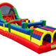 Colorful Slide Obstacle Course