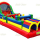 Colorful Slide Obstacle Course