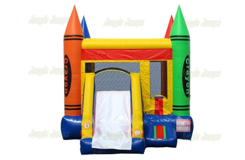 Combos Dry for sale. Crayon Combo is an inflatable combo and customization options available.