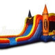 15'H Crayon Combo Splash Pool by Jungle Jumps