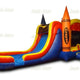 15'H Crayon Combo Splash Pool by Jungle Jumps