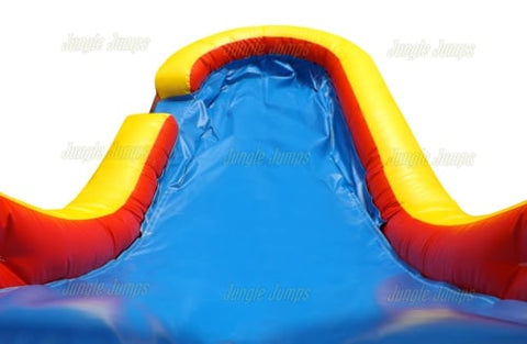 15'H Crayon Combo Splash Pool by Jungle Jumps