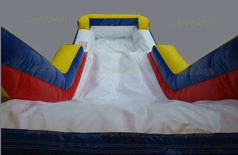 15' H Crayon Combo with Pool by Jungle Jumps